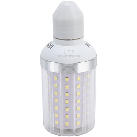 LED-Lampe mit E27-Sockel, 20 W, 1350 lm, für den Haushalt, Aluminium + Polycarbonat, 110 x 45 mm