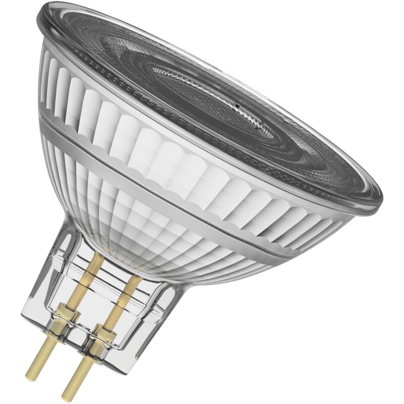 Osram - Superstar Dimmbare Led-lampe Mit Besonders Hoher Farbwiedergabe (cri90) Für Gu5.3-sockel, Klares Glas , kaltweiß (4000k), 621 Lumen, Ersatz