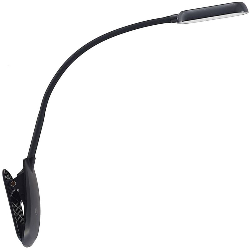 Prios - led Lampe à pince (Avec variateur d'intensité tactile) avec une connexion usb à intensité variable 'Najari' pour bureau