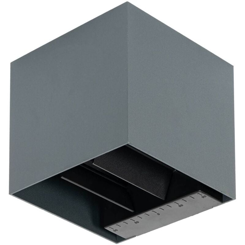 Led Lampe solaire extérieur 'Lius' en aluminium