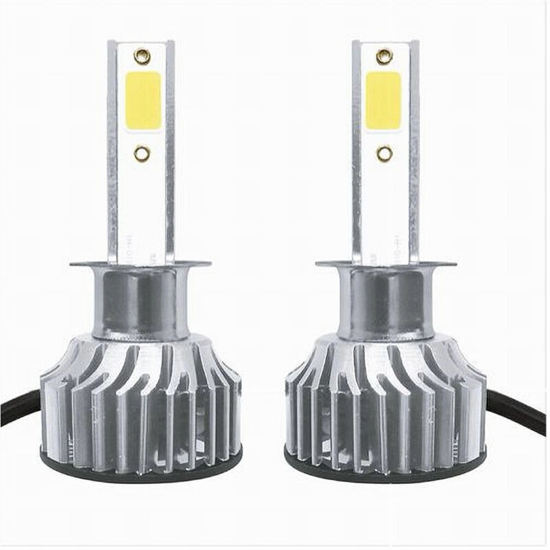 Maxtech - Trade Shop Y1-H1 38 watt kaltlicht 6000K 12V 9000LM H1 led autolampen-kit -