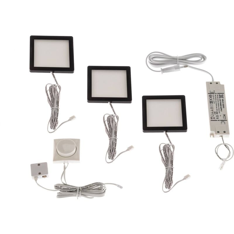 Lindby - led Lampes sous meuble à intensité variable 'Antony' pour cuisine