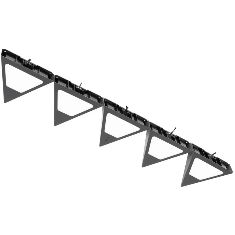 Prios - led Lampes sous meuble à intensité variable 'Odia' en inox pour salon & salle à manger