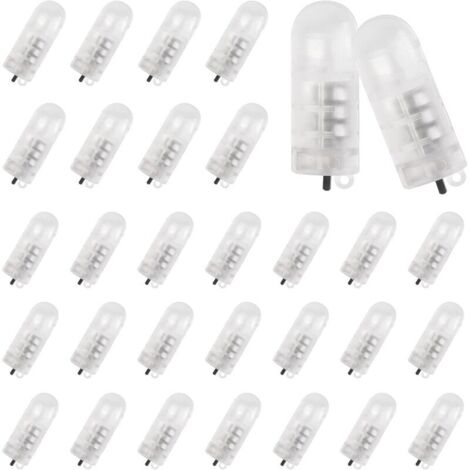 LED Lampions 30 Pièces - Mini LED Ballons Lumineux, Lanterne Papier Lumière, Décoration Noël, Saint-Valentin (Blanc Chaud, Non-Clignotante)