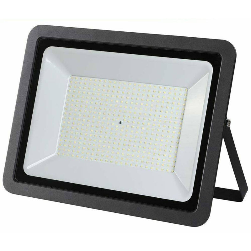 Trade Shop - Proyector Led 300w Alto Brillo Exterior Slim Blanco Frío 6000k -