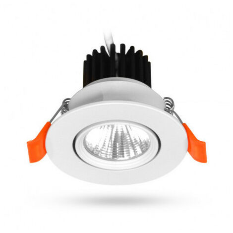 LED LED Spot Window AC220/240V 5W 450lm 30° IP40/20 IK05 Ø68mm - White Hot 3000K foratura Ø55mm