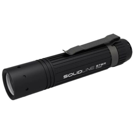 Led Lenser SOLIDLINE ST6R lampada portatile nera 800 lumen