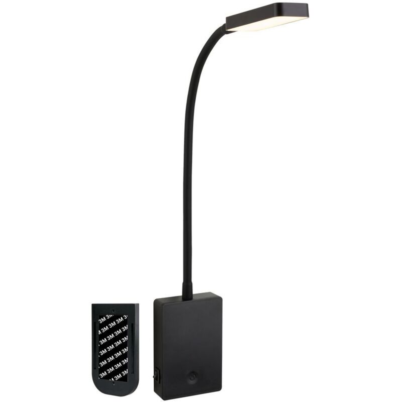 B.k.licht Led Leselampe Bettlampe Akku Wandleuchte Ohne Bohren Dimmbar Touch