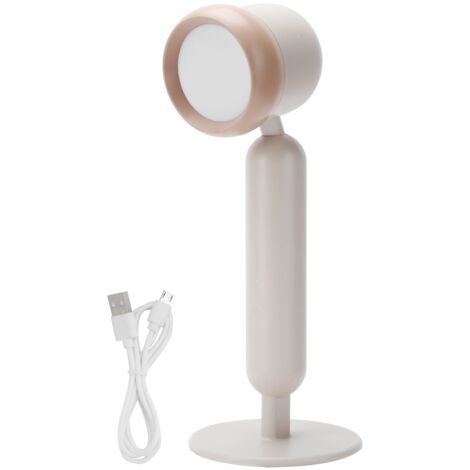 LED-Leselampe mit 3 Farben, dimmbar und USB-Ladefunktion – Weiß