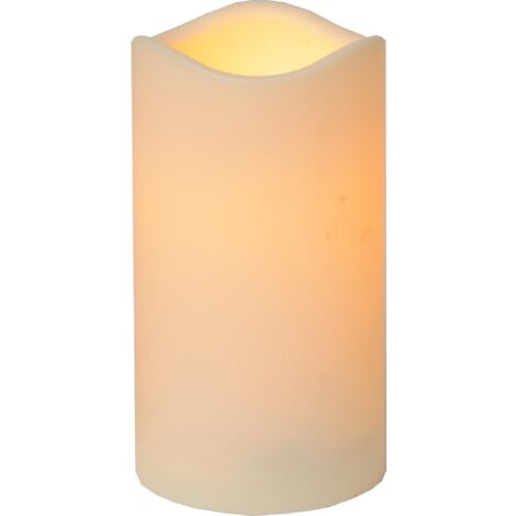 LED-Leuchtkerze aus Kunststoff, flackernd, ca.15 x