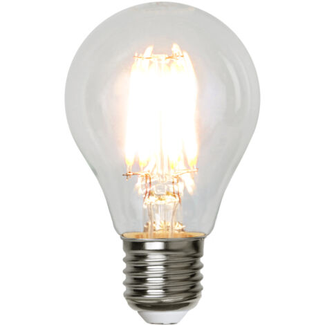 LED-Leuchtmittel ,Clear', E27, 4W, 470lm, Birnenform, warmweiß