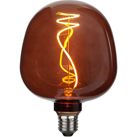 LED-Leuchtmittel ,Decoled, E27, braun, Filament, 2W, 1800K