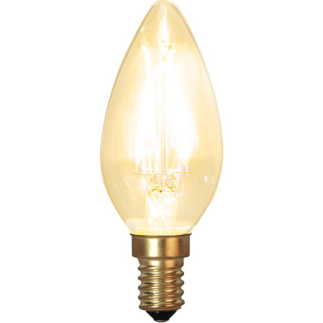 LED-Leuchtmittel ,Soft Glow', E14, Kerze, 1,5W, 120lm, warmweiß