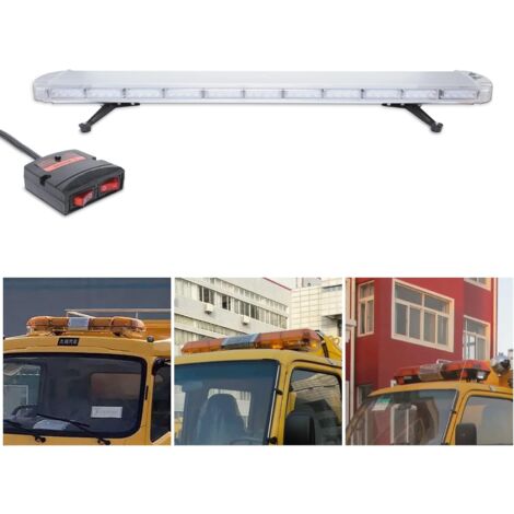 LED Lichtbalken Warnleuchte Arbeitsleuchte KFZ Rundumleuchte Pannenlicht DC 12-24V 90W Arbeitsscheinwerfer Strobe Licht