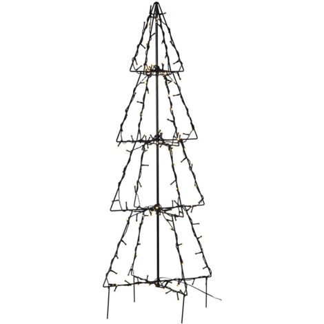 LED-Lichterbaum "Foldy", 140 warmwhite LED