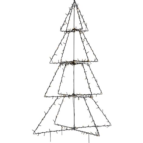 LED-Lichterbaum "Foldy", 200 warmwhite LED