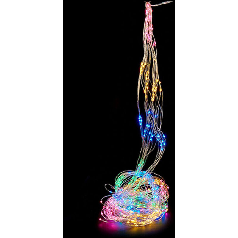 LED-Lichterkette Krist+ Bunt 2 m