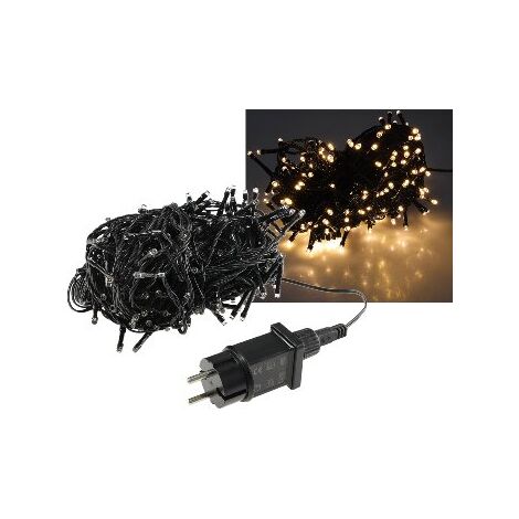 LED Lichterkette Außen 20m, 20 LEDs, IP44