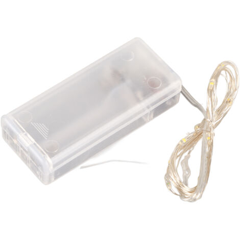 LED-Lichterkette, batteriebetrieben, Kupferdraht, Weihnachtsdekoration, Hochzeitsdekoration, Kuchen, Blumensträuße, bunte Sternenlichter