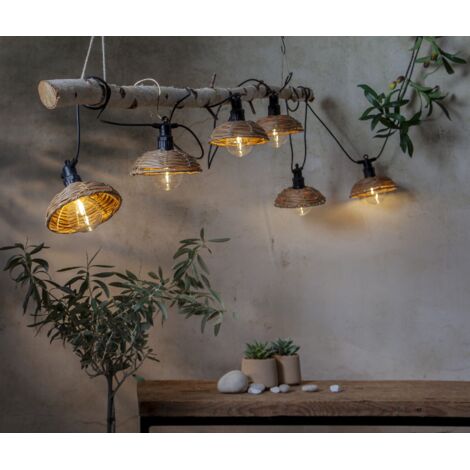 LED-Lichterkette "Cesta Light", 6-tlg., 6 ww LED