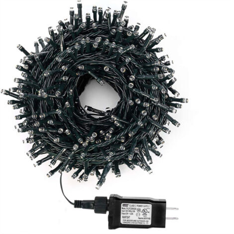LED-Lichterkette für den Außenbereich, regensichere Dekorationsbeleuchtung, warmes Licht