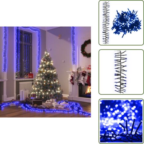 Led Cluster Lichterkette Innen 1000 LEDs 30M Warmweiß