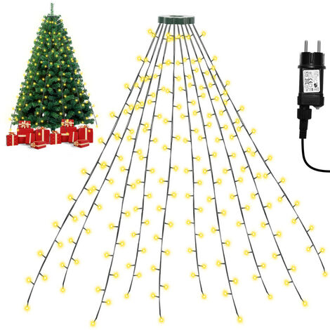 LED-Weihnachtsbaum (Außen, Höhe: 3 m, 360-flammig, Warmweiß