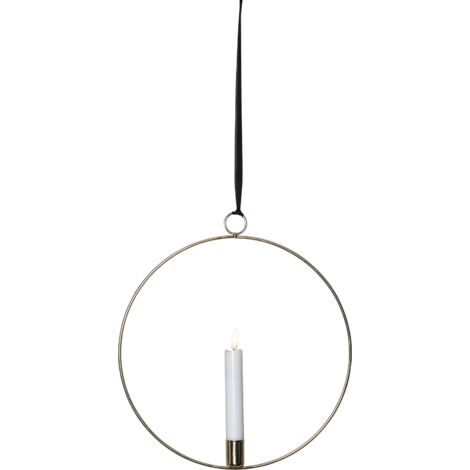 LED Lichterkranz -Flamme Ring', gold, 30cm
