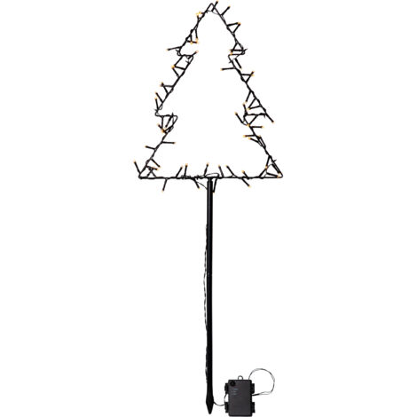 LED-Lichterstern "Spiky", 60 warmwhite LED