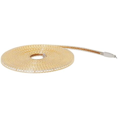 LED Lichtschlauch ,Flat SMD LED', flach, 960 LEDs, Netzbetrieb, outdoor, warmweiß, 10 Meter