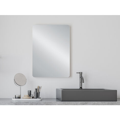 LED Lichtspiegel Bad Wandspiegel FRANZI rechteckig 50x70cm