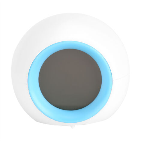 LED-Lichtwecker mit 7 wechselnden Farben und Digitalanzeige