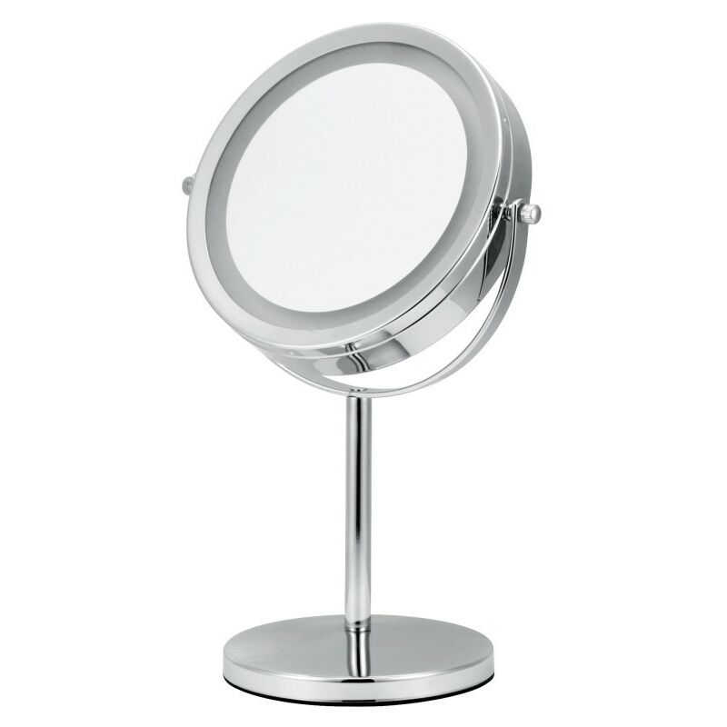 Led lighted mirror makeup mirror large double-sided student dormitory girls makeup mirror-2pcs