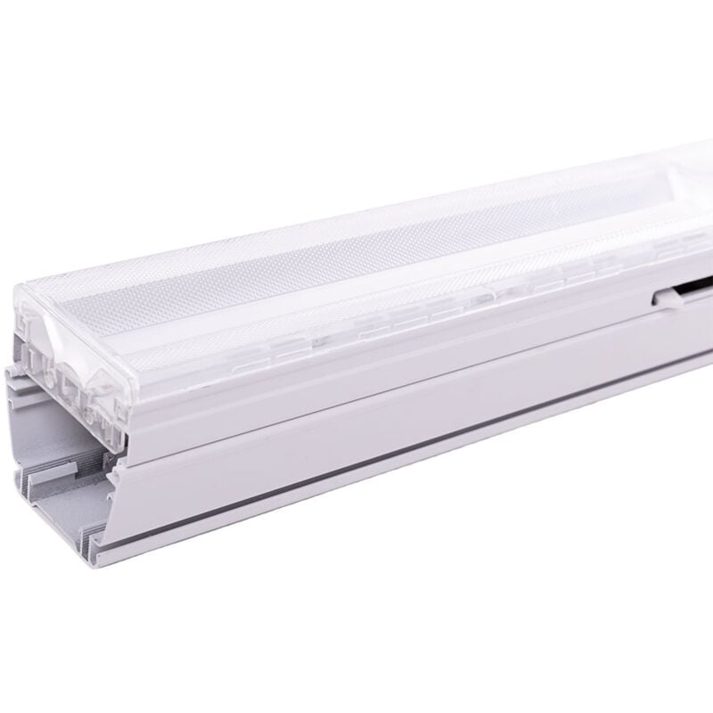 Luminaire LED 60W 7 800Lm 6000ºK Linéaire Gradable Dali 30 000H 40 000H [WR6870-RAIL-1418-7X-CW]