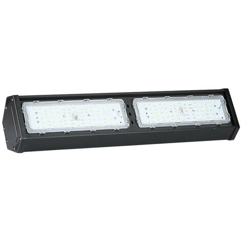 BenzoTronic - Faro a LED da esterno V-TAC 100W 220V luce bianca naturale  con cavo da 1mt.