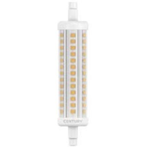 LED LINEARI R7S MM.118- - 14W - 3000  °K calda - 1900 lm - 28x118h - 1 blister CENTURY