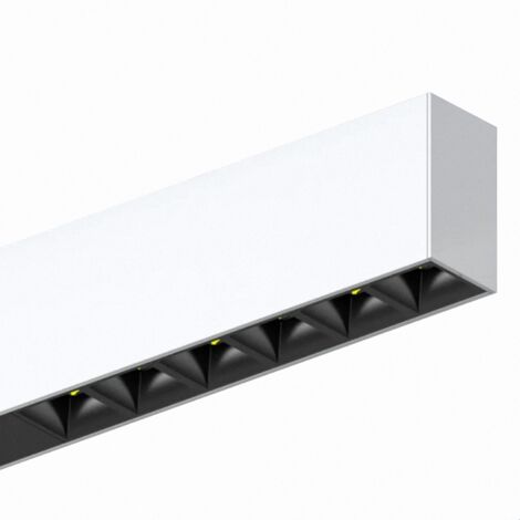 LED Linearstrahler Hängend 120cm 40W Singe No Flicker Weiß CCT (2700K - 3500K - 4000K)