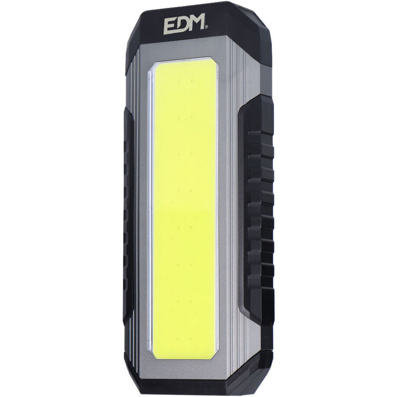 EDM - Lampe de poche led en aluminium, spot led 5W, led cob 10W, IP44 36120