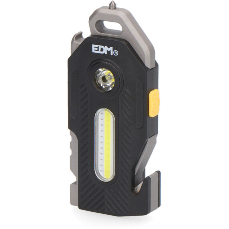 Lampe de poche de sécurité 6 en 1, 7 W + 2,5 W, fonction turbo EDM 36119