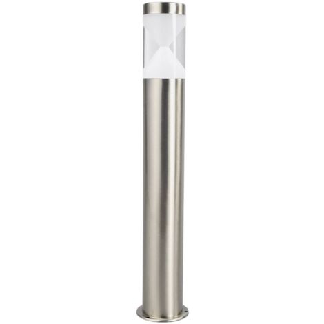 LED Luminaire extérieur 'Fabrizio' en inox - inox, transparent, satiné