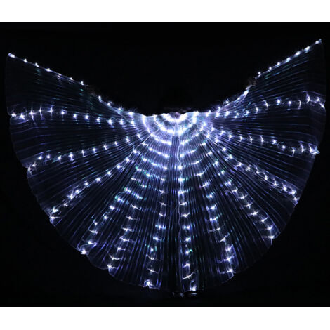 LED luminous large wings white.