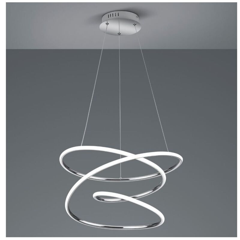Bologna suspension led chrome dimmable r37051106 Bologna suspension led chrome dimmable r37051106
