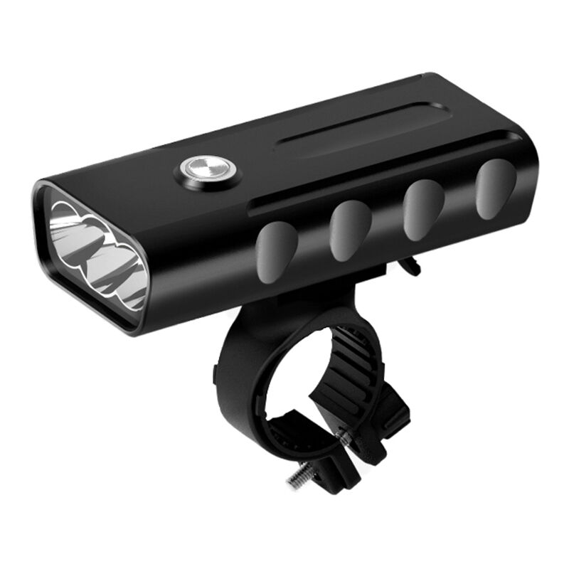 

LED Luz de Bicicleta USB Recargable, Impermeable 18650mAh MTB, Lámpara Frontal, Linterna Ultraligera E-bike, Faro de Bicicleta