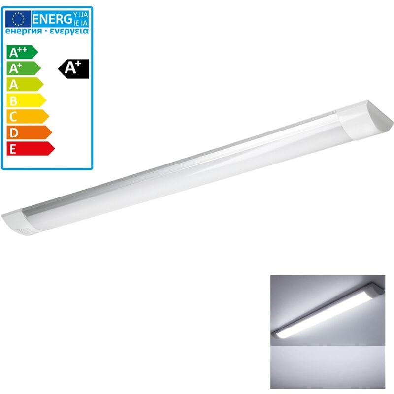 

LED luz de tubo lámpara suspendida luz de tubo lineal listón 60cm blanco frío