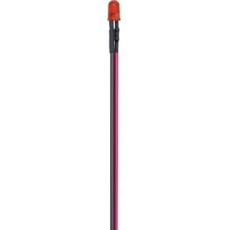 LED M. KAB. 12V 3MM ROT 25ST. TRU