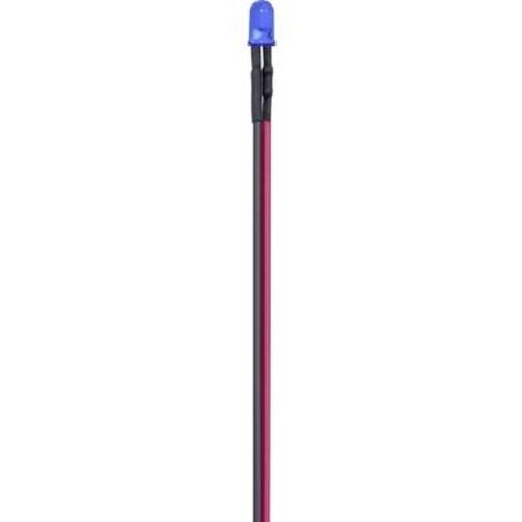 LED M. KAB. 12V 5MM BLAU 25ST. TRU