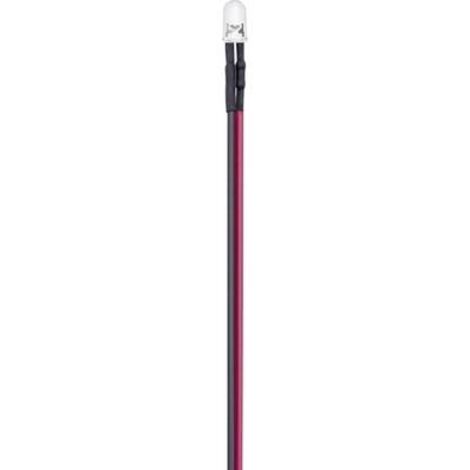 LED M. KAB. 24V 5MM W.W. 25ST. TRU