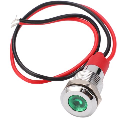 LED métal voyant étanche puissance petits composants de contrle industriel filaire 10mm220V