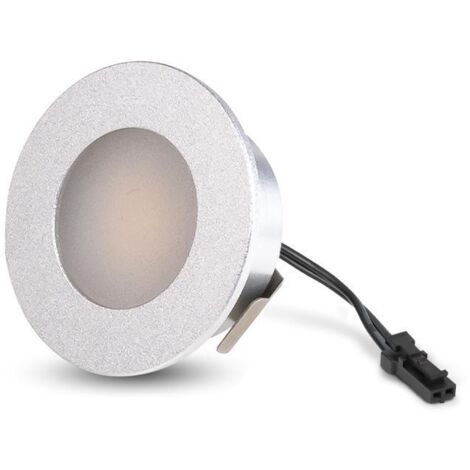 LED Mini Einbauspot rund 1.2W 12V 3000K IP20 Ausschnitt Ø32mm