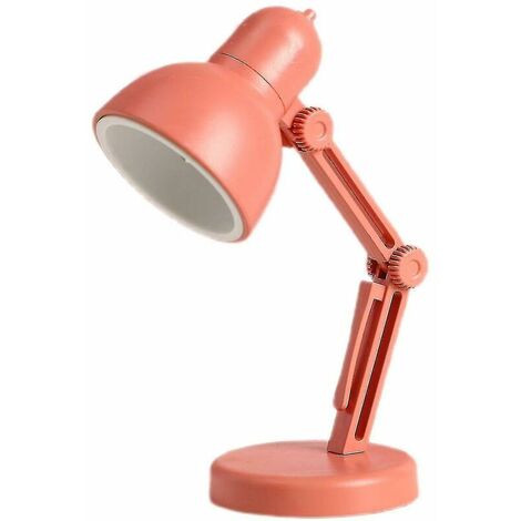 Led Mini Lampe De Table Pliable Nuit Lecture Livre Lumière Protection Des Yeux Portable Veilleuse, Jouet Pour Enfants Lumière-rose Rouge